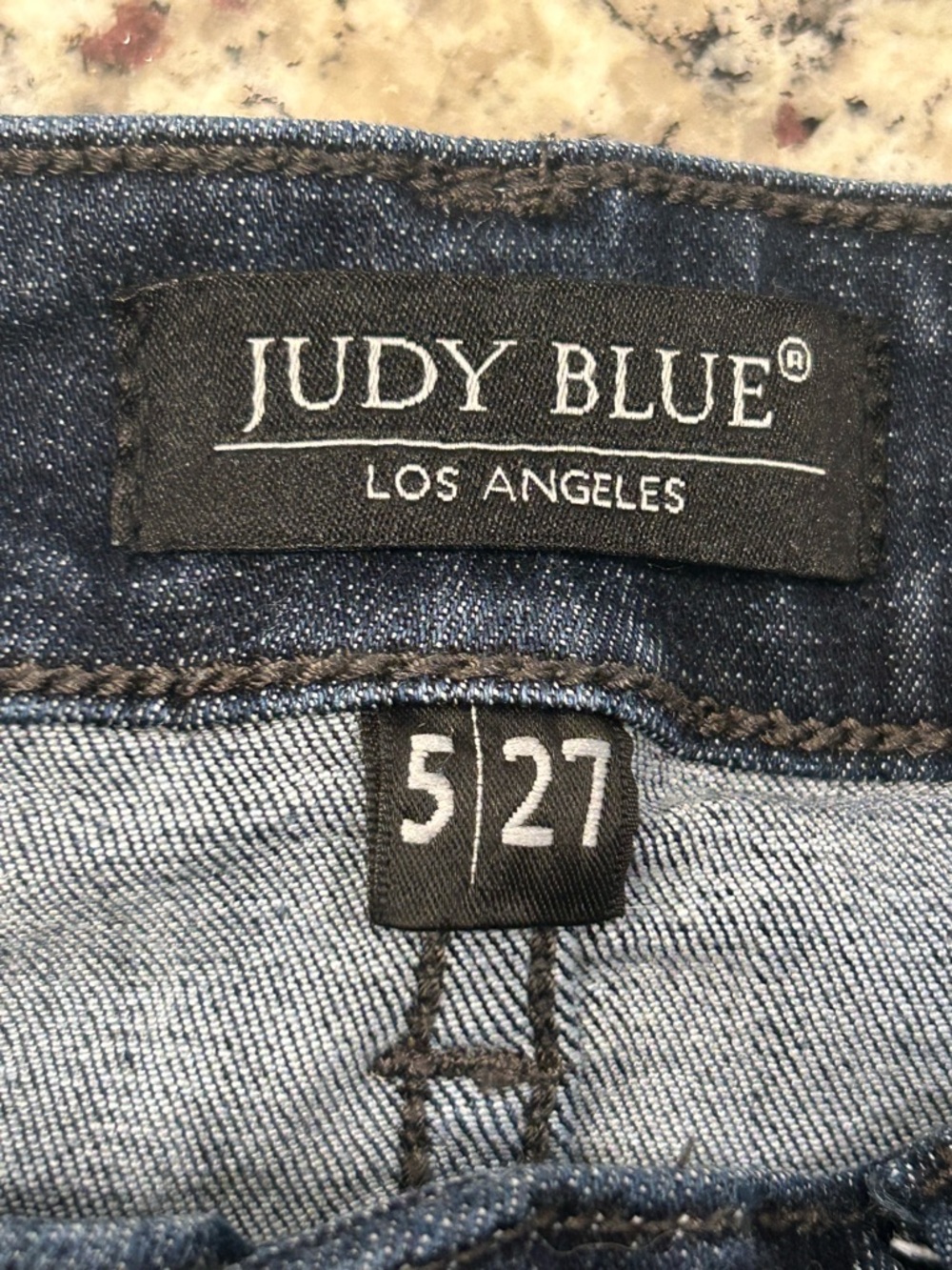 Judy Blue Skinny Fit High-Rise  Button-Fly Women's Jeans 5/27 Stretch Denim - Picture 2 of 10